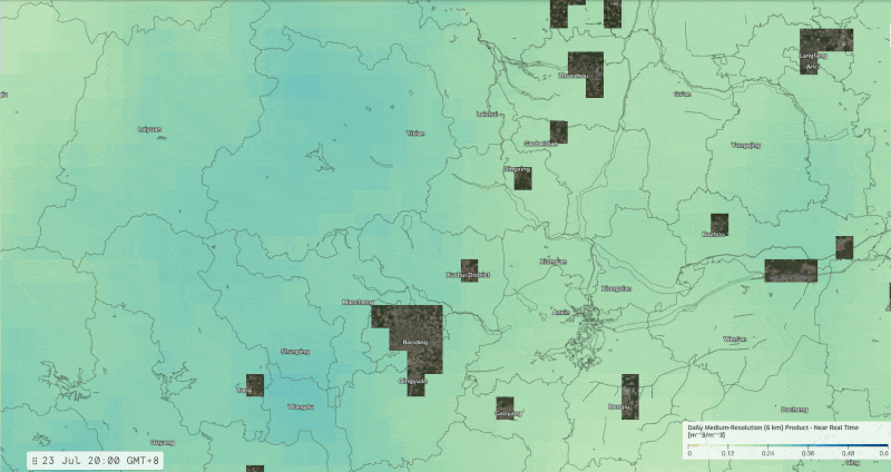 Baoding flood soil moisture insights