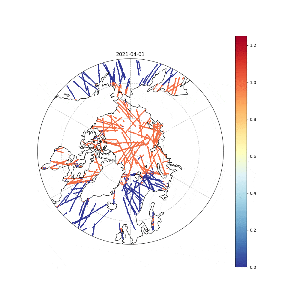 arctic ice detection