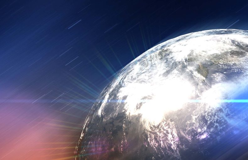 View of Earth from space