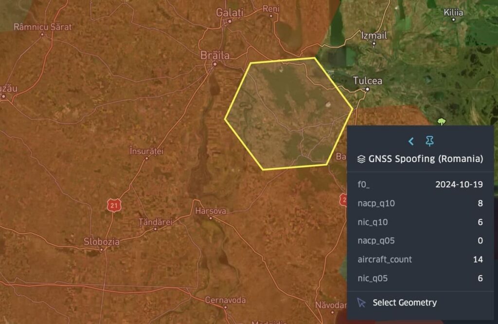 Tulcea–Babadag region (October 19, 2024)