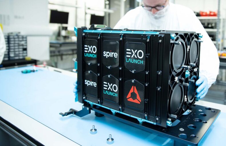 Spire satellites that will be launched in Transporter-13 mission